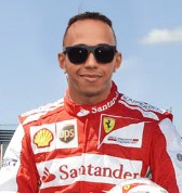 Kuvamanipulaatio: Tältä Hamilton näyttäisi Ferrari-kuskina
